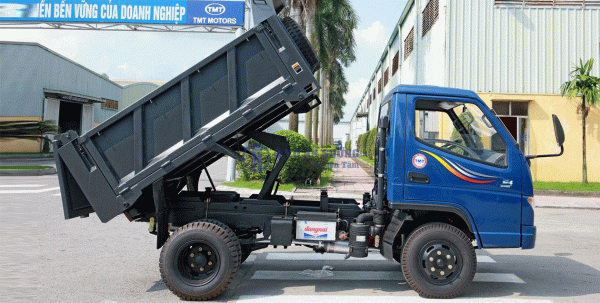 khung gầm xe ben Daisaki 2t4