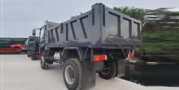 thùng xe ben Chiến Thắng tự đổ 7t7