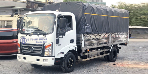 xe tải Veam 3 tấn 5 thùng mui bạt